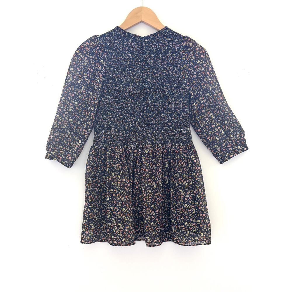 Ever After, Girls Dress, Smocked Small Flower Pattern, Size 8